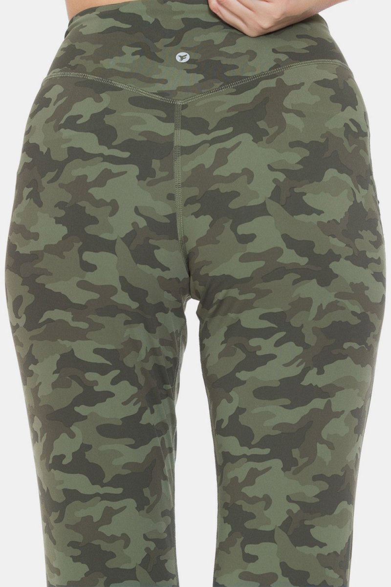 Leggings Depot Camouflage High Waist Leggings - Bottoms